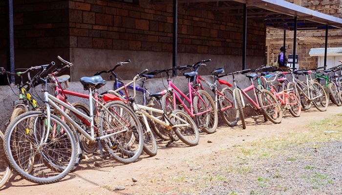Bike Parking Area For Joyspring School Students